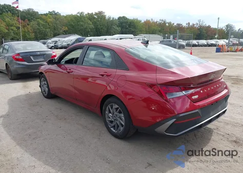 2024 Hyundai Elantra Hybrid Blue из США, поврежденный, VIN KMHLM4DJ1RU106244